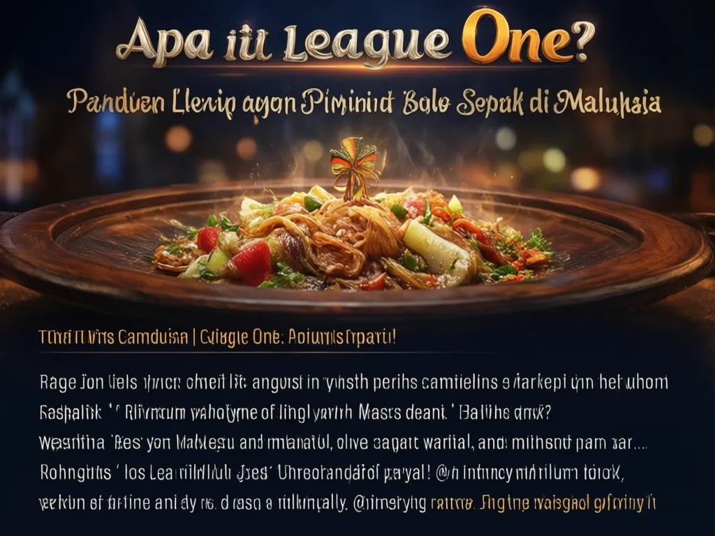 Apa itu League One